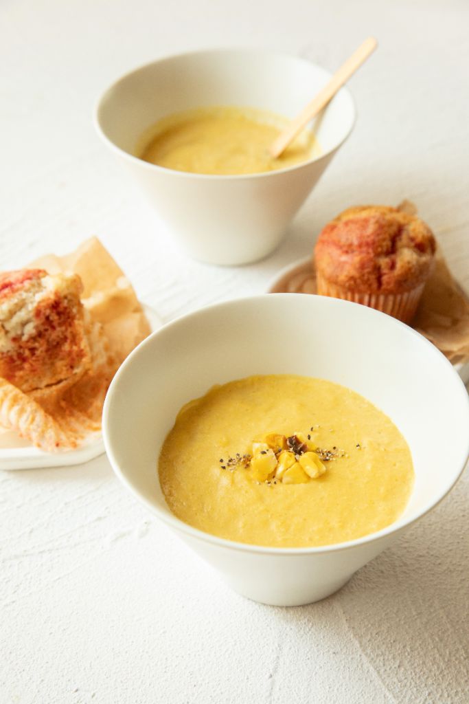 とうもろこしのポタージュ